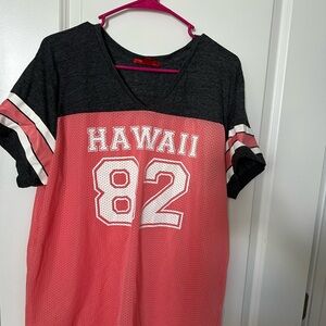 Pink and Gray Hawaii 82 T-Shirt